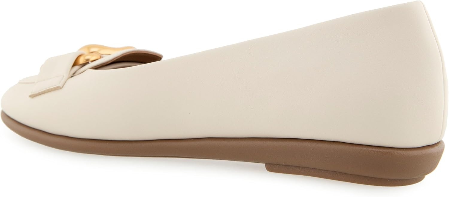 Aerosoles Women’s Bell(Eggnog Faux Leather)