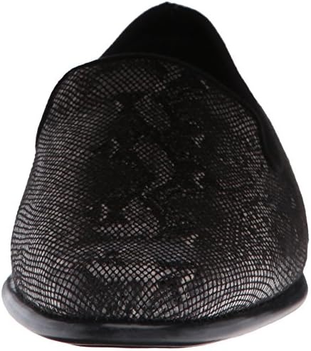 Aerosoles Women’s Betunia Slip-On Loafer with Memory Foam Footbed(Black Snake)