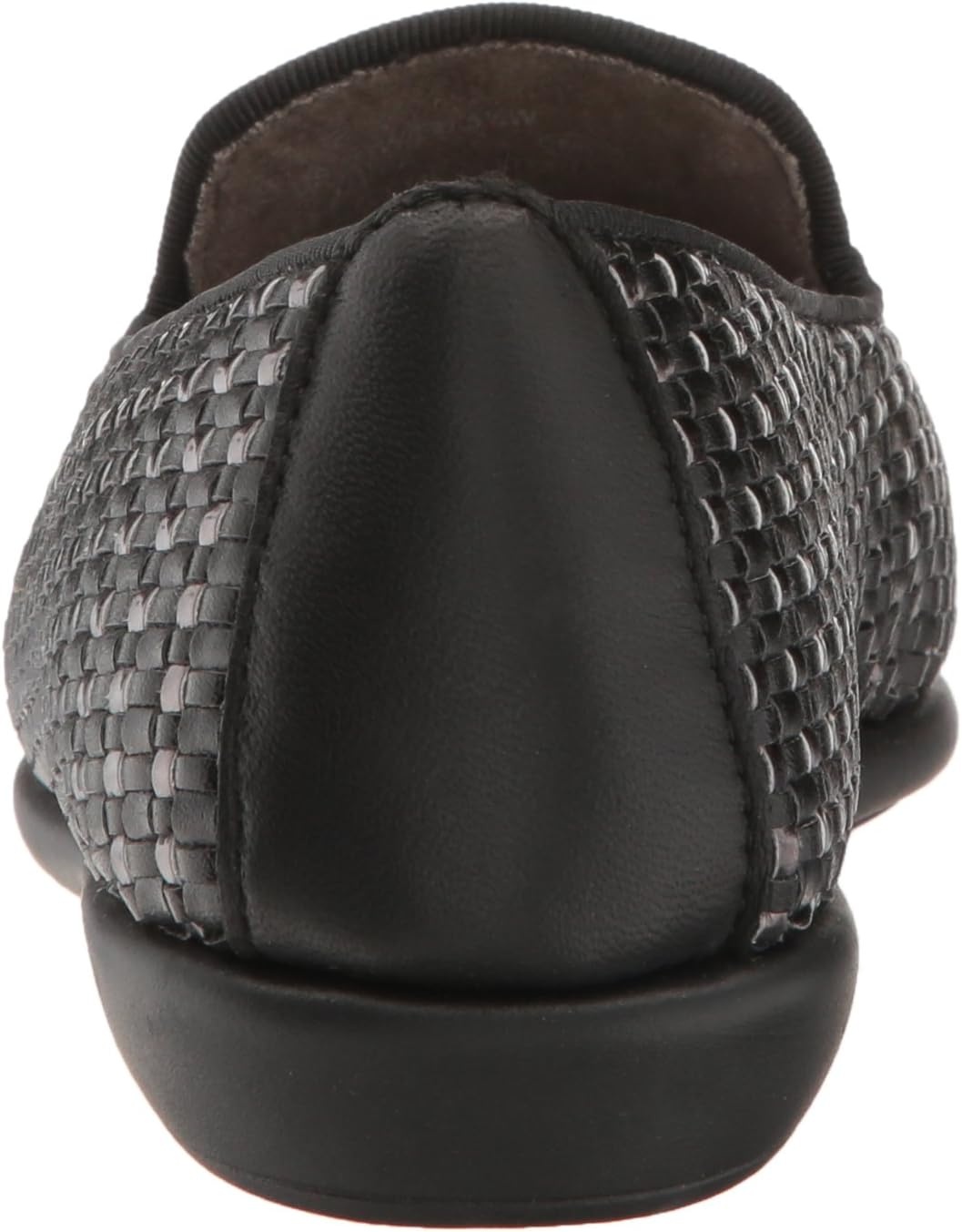 Aerosoles Women’s Betunia Slip-On Loafer with Memory Foam Footbed(Blk Met Combo)