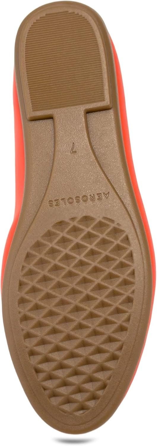 Aerosoles Women’s Bell(Orange Soft Faux Leather)