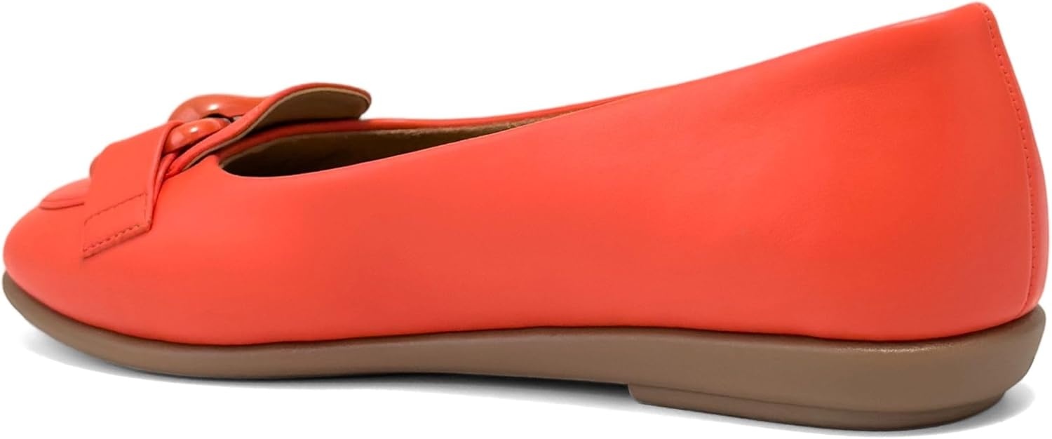 Aerosoles Women’s Bell(Orange Soft Faux Leather)