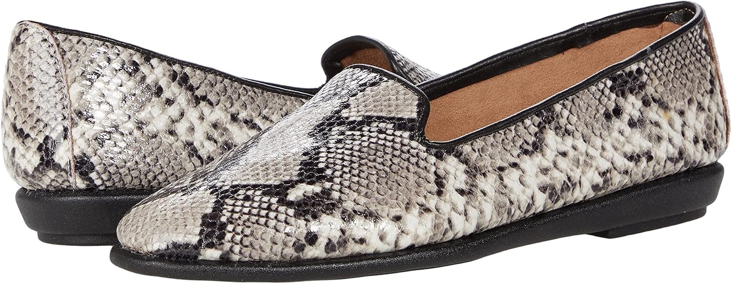Aerosoles Women’s Betunia Slip-On Loafer with Memory Foam Footbed(Roccia)