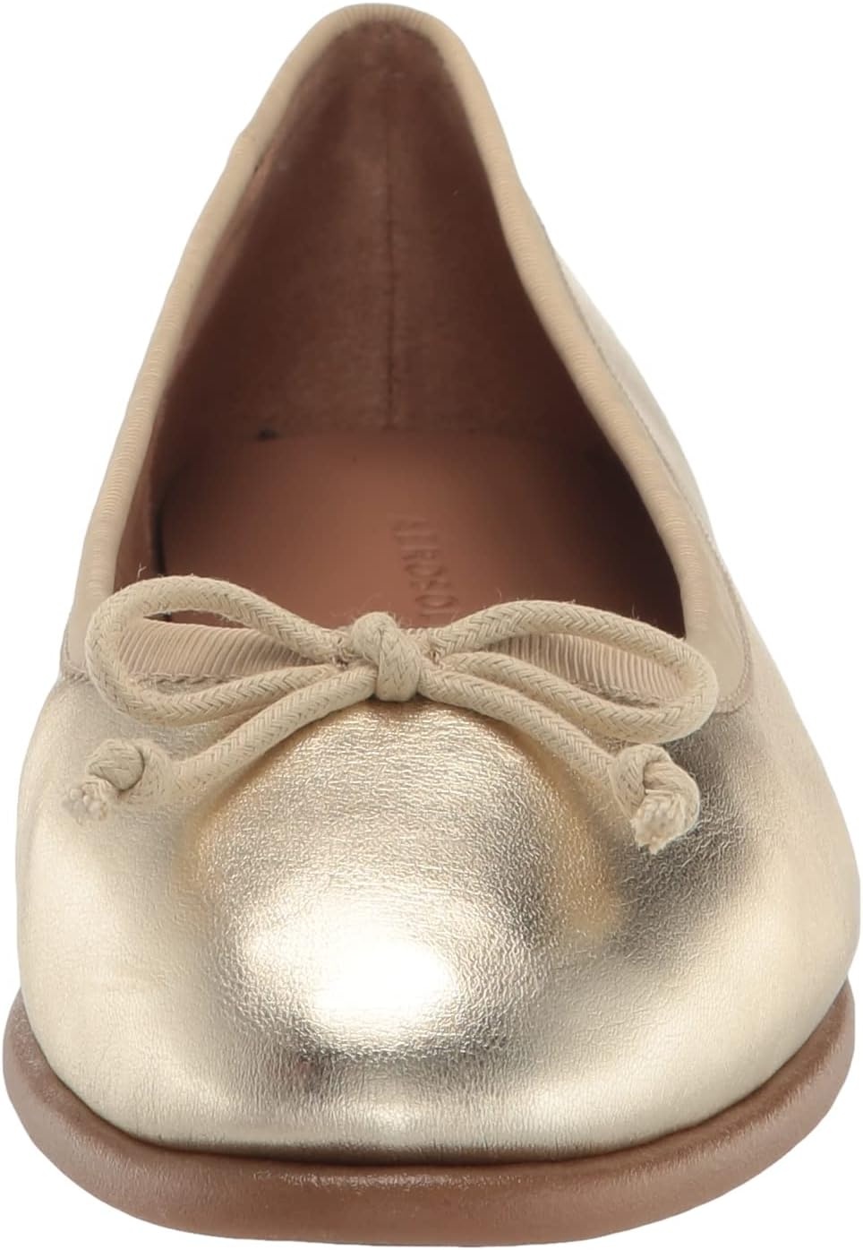 Aerosoles Women’s Homebet Flats(Soft Gold Pu)