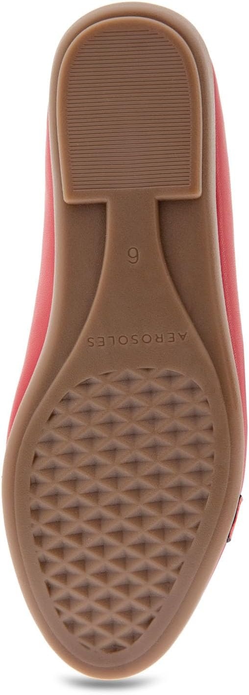 Aerosoles Women’s Big Bet Flats(Red)