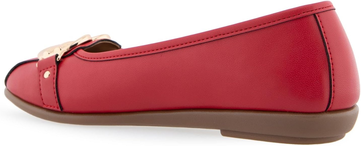 Aerosoles Women’s Big Bet Flats(Red)