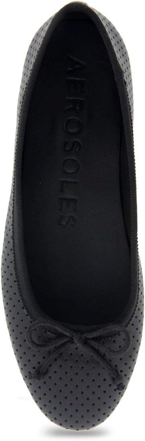 Aerosoles Women’s Homebet Flats(Black Perf)