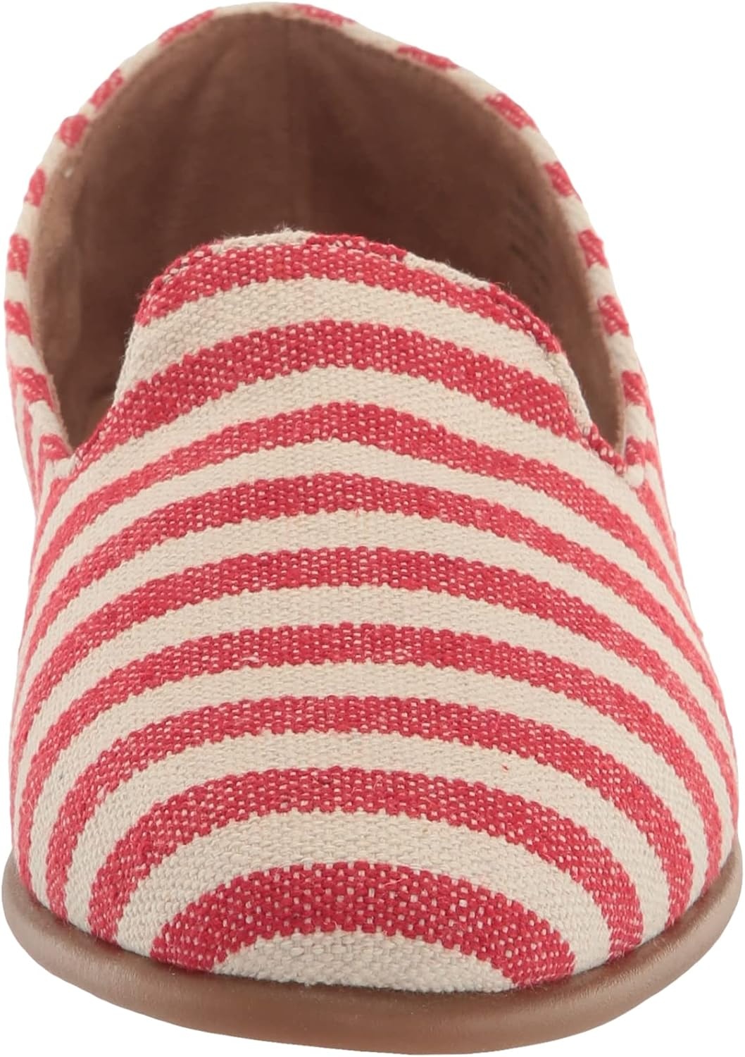 Aerosoles Women’s Betunia Slip-On Loafer with Memory Foam Footbed(Red Stripe)