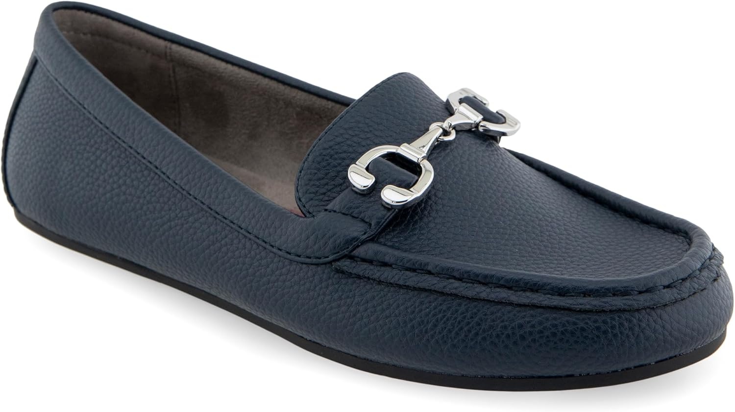 Aerosoles Women’s Dallas(Navy Pebbled Faux Leather)
