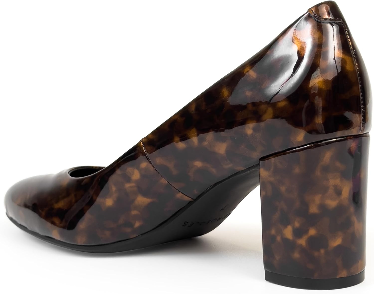Aerosoles Women’s Betsy Pumps(Tortoise Patent Faux Leather)