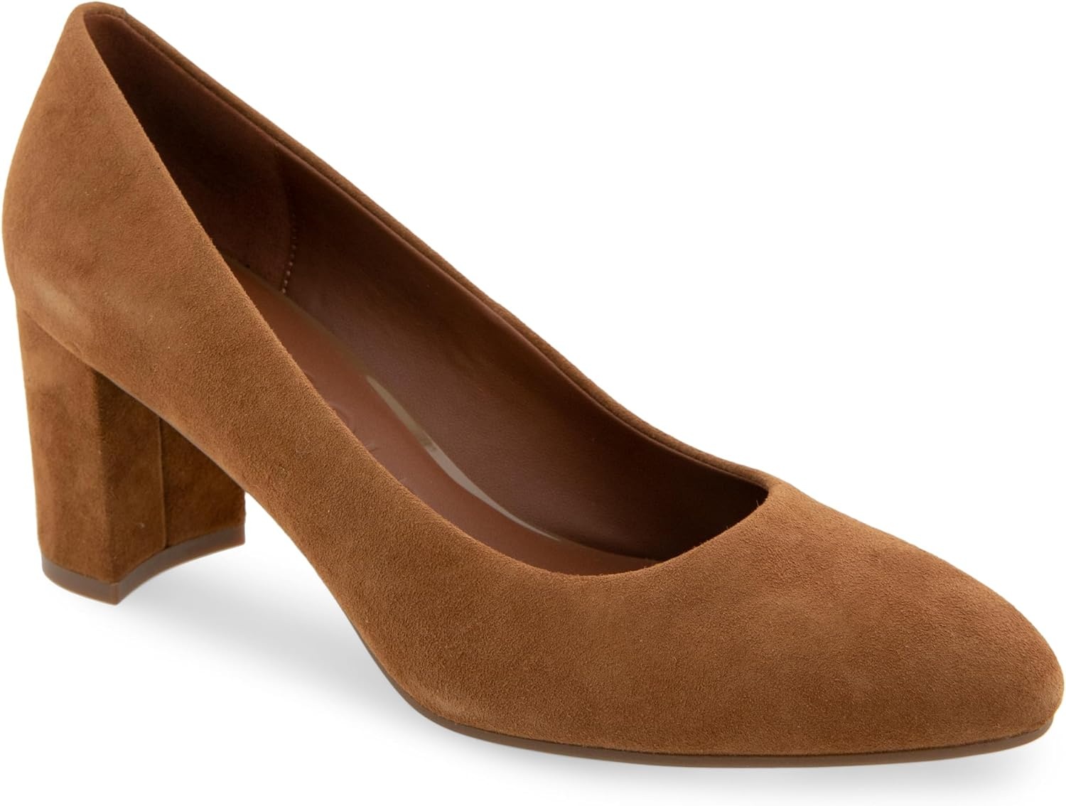 Aerosoles Women’s Betsy Pumps(Tobacco Suede)