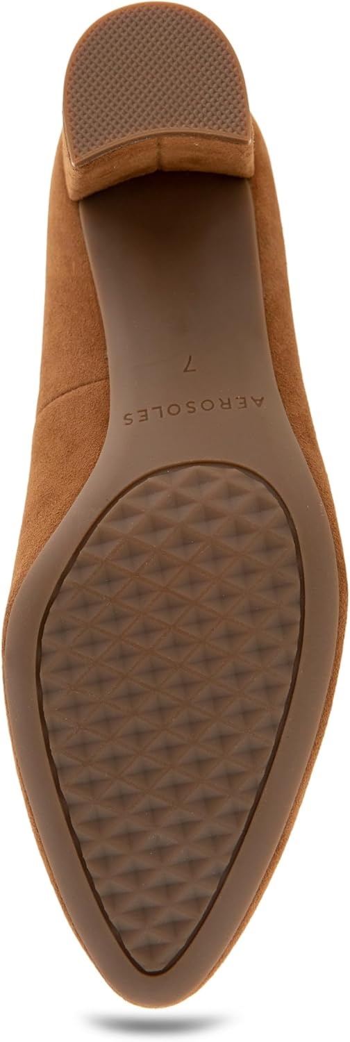 Aerosoles Women’s Betsy Pumps(Tobacco Suede)