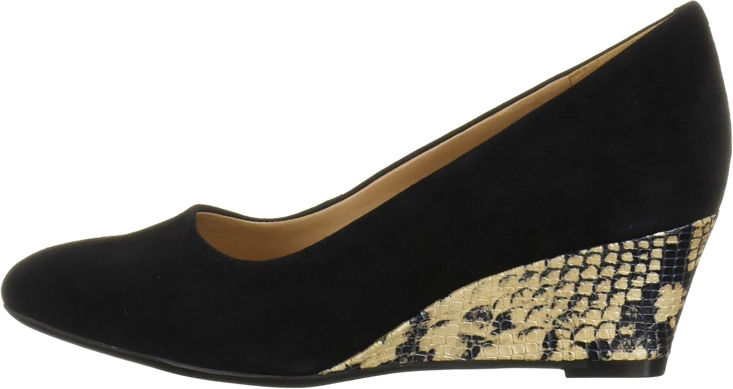 Aerosoles Womens Inner Circle(Black Suede/Grey)