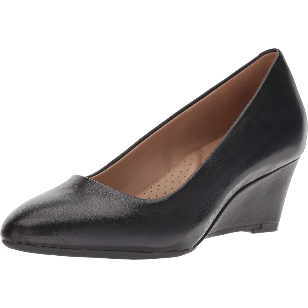 Aerosoles Womens Inner Circle(Black Leather)