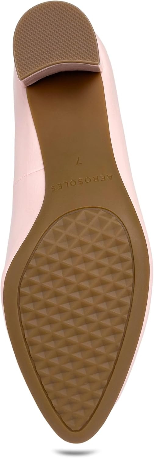 Aerosoles Women’s Betsy Pumps(Pale Pink)