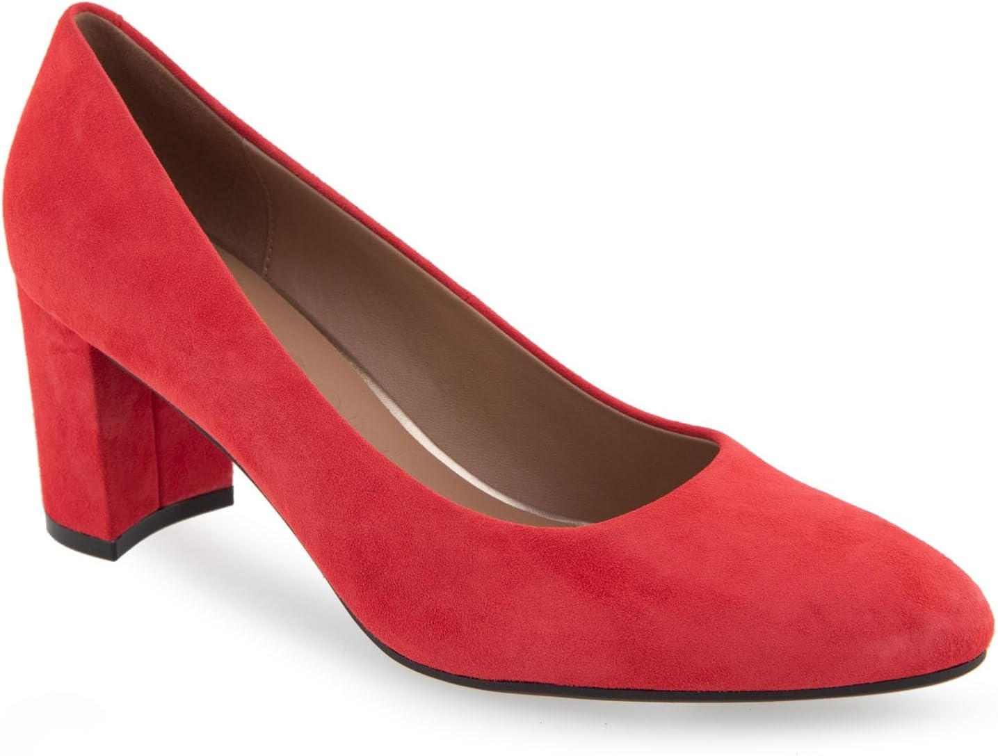 Aerosoles Women’s Betsy Pumps(Red Suede)