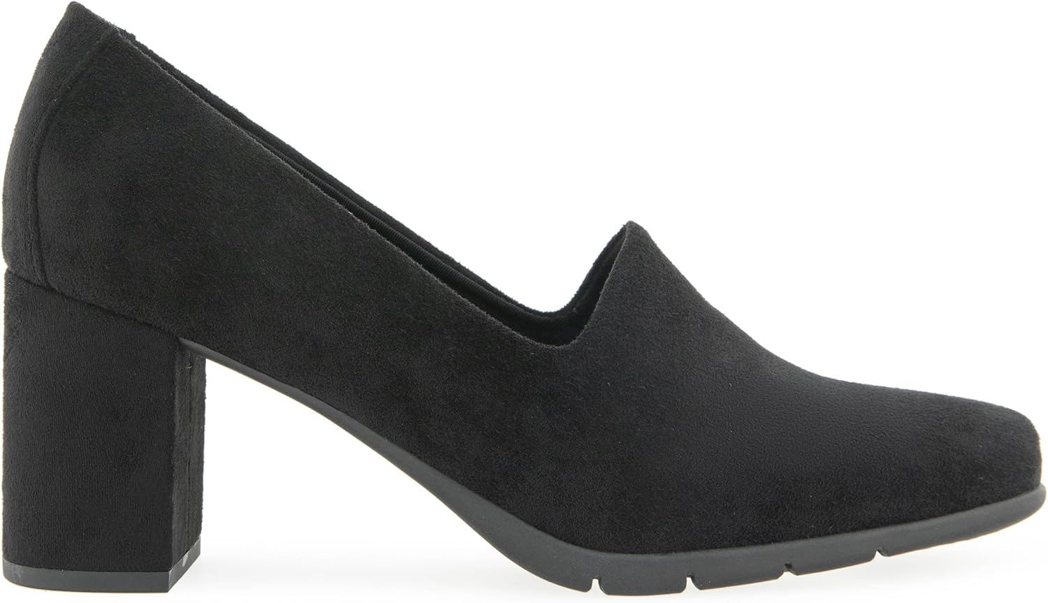 Aerosoles Women’s Midnight(Black Stretch Faux Suede)