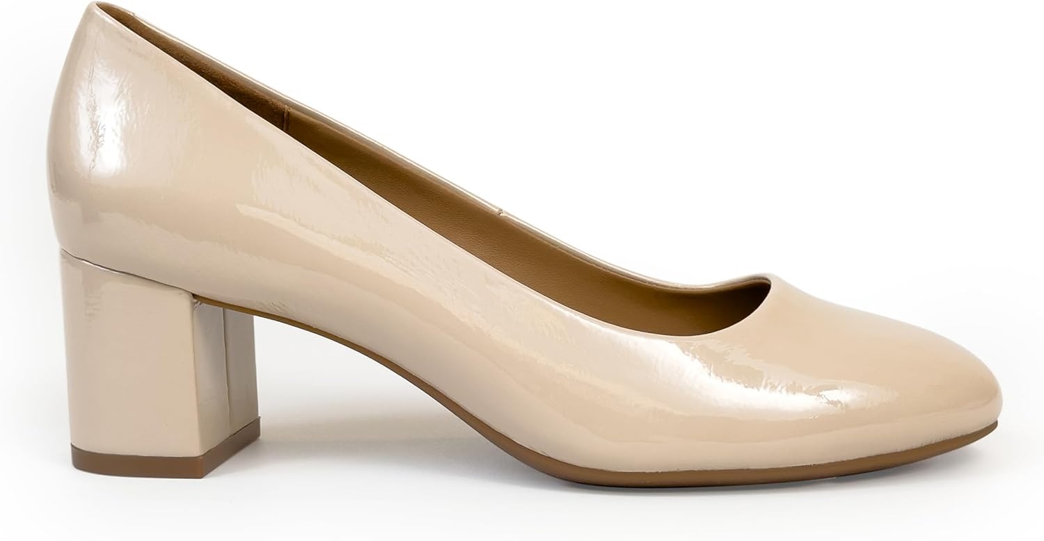 Aerosoles Ebel(Stone Crinkle Patent Faux Leather)