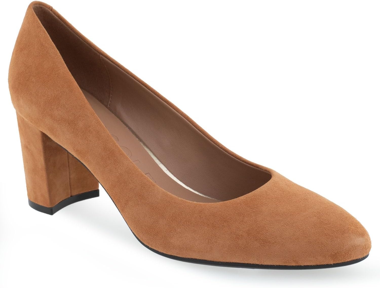Aerosoles Women’s Betsy Pumps(Tan Suede)