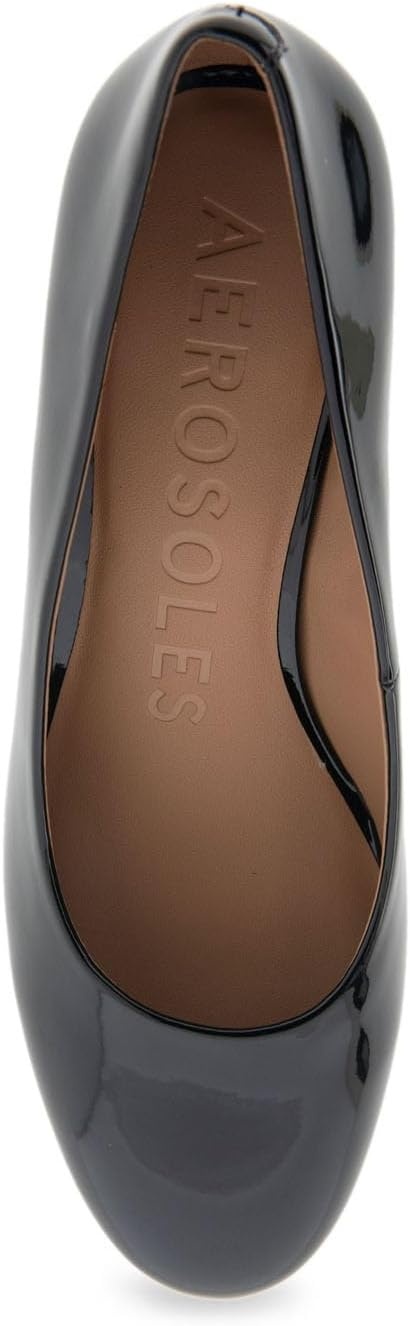 Aerosoles Ebel(Black Patent Pu)