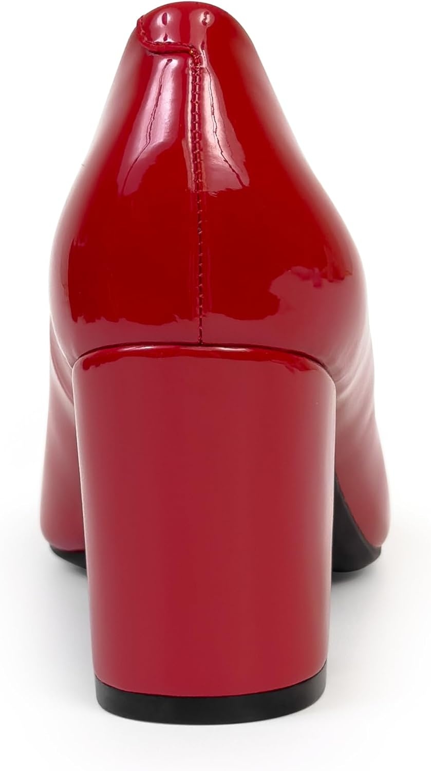 Aerosoles Women’s Betsy Pumps(Racing Red Patent)