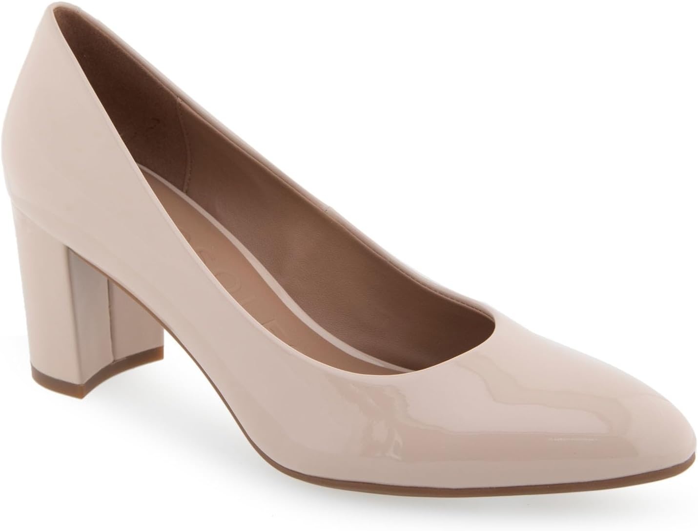 Aerosoles Women’s Betsy Pumps(Natural Patent Pu)