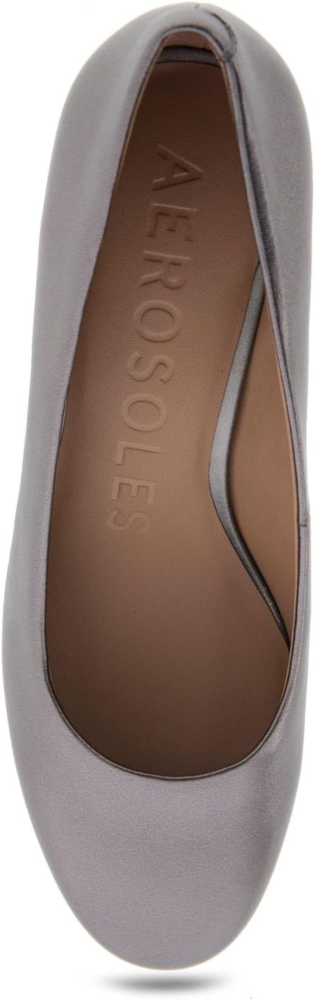 Aerosoles Ebel(Gunmetal Metallic Leather)