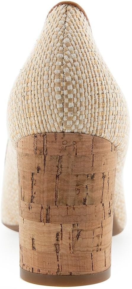 Aerosoles Women’s Betsy Pumps(Natural Raffia)