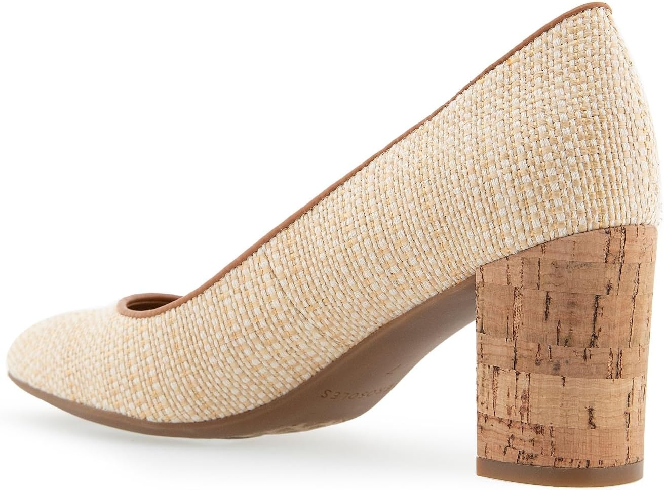 Aerosoles Women’s Betsy Pumps(Natural Raffia)