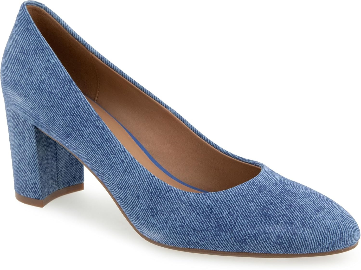 Aerosoles Ebel(Blue Jean Denim Suede)