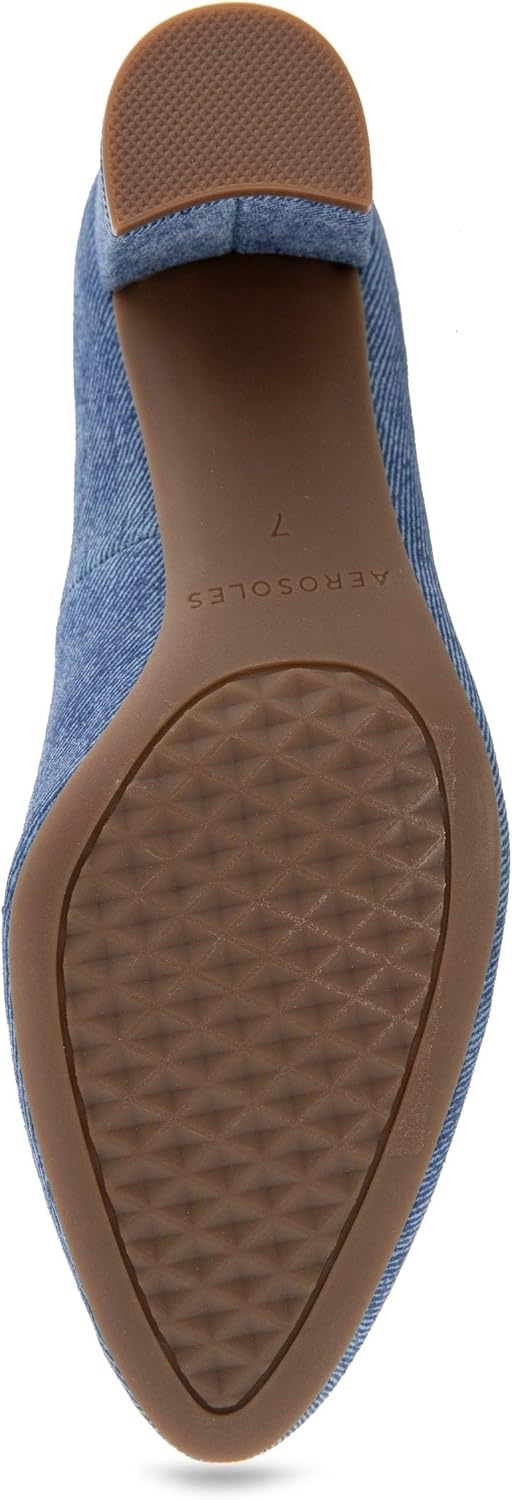 Aerosoles Ebel(Blue Jean Denim Suede)