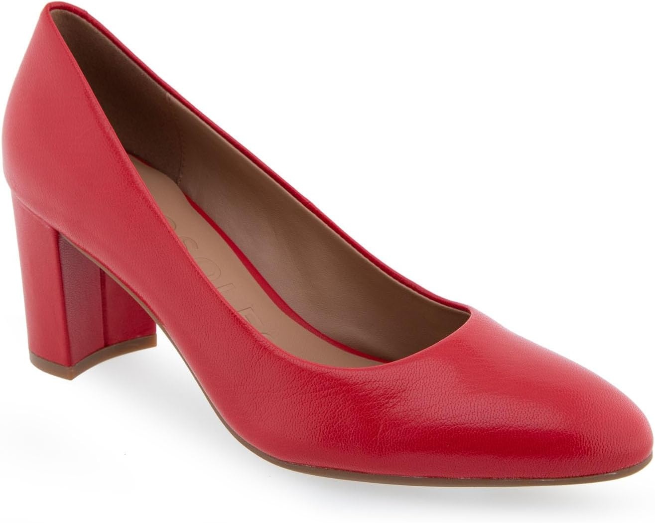 Aerosoles Women’s Betsy Pumps(Racing Red Leather)