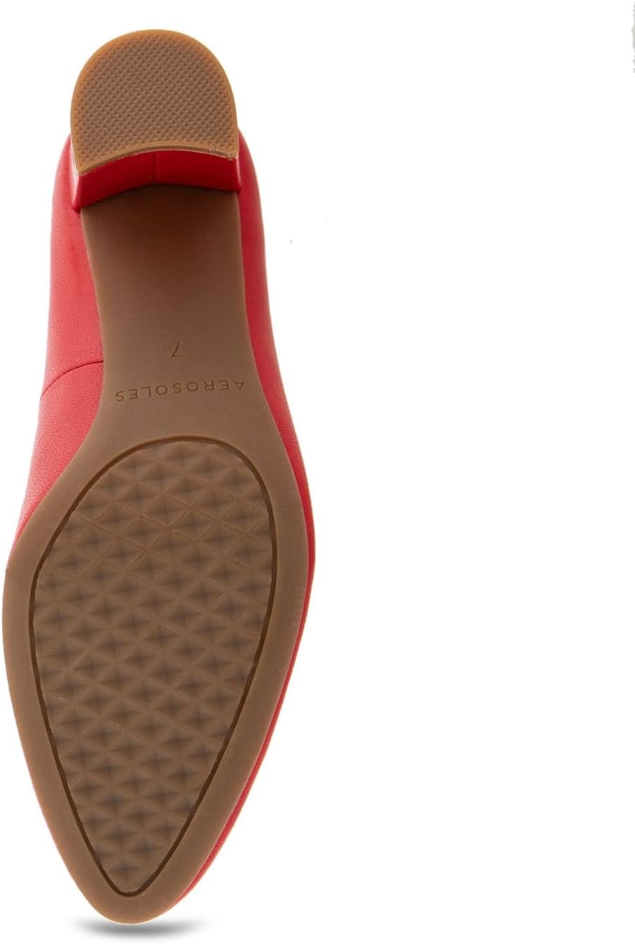Aerosoles Women’s Betsy Pumps(Racing Red Leather)