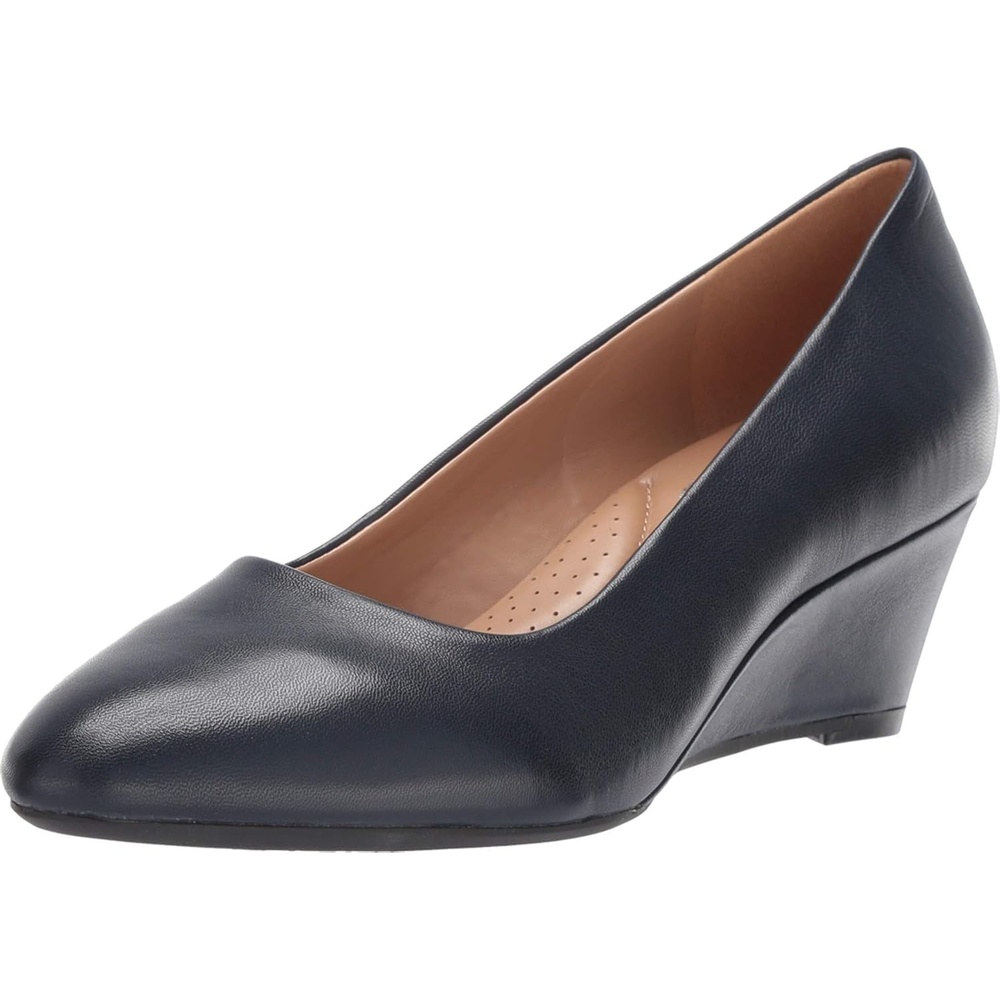 Aerosoles Womens Inner Circle(Navy Leather)