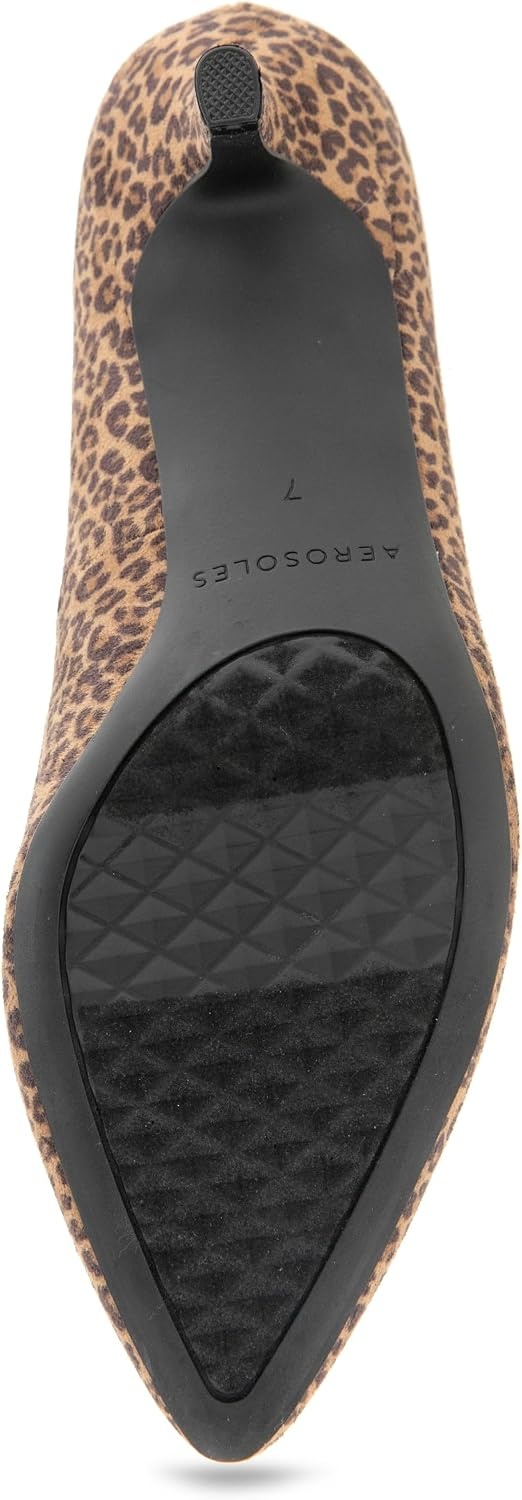 Aerosoles Women’s Elil(Leopard Faux Suede)