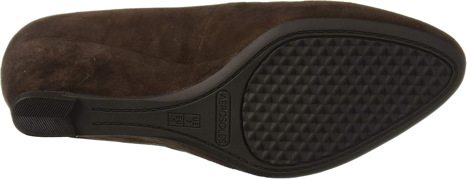 Aerosoles Womens Inner Circle(Dark Brown Suede)