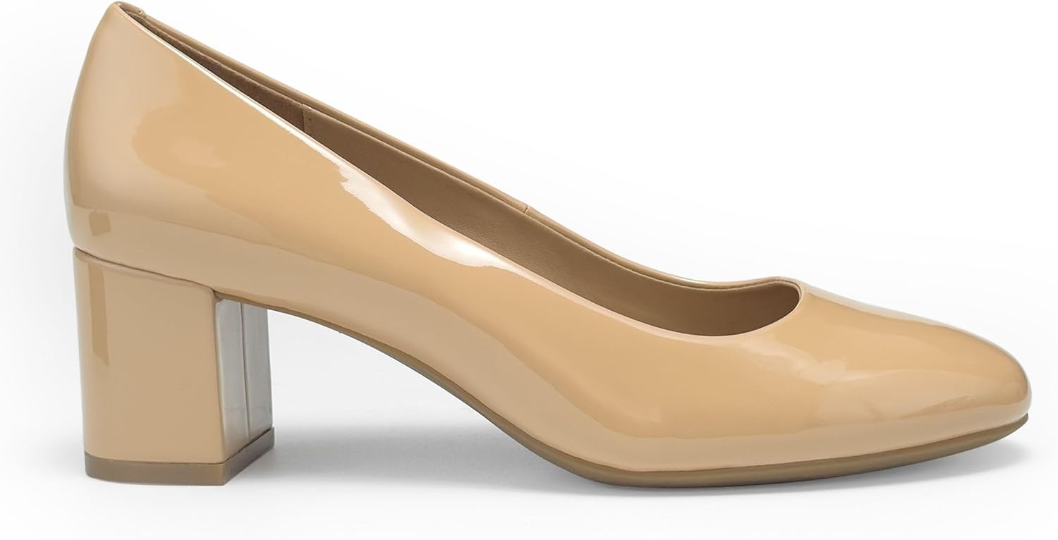 Aerosoles Ebel(Beige Bisque Patent Faux Leather)