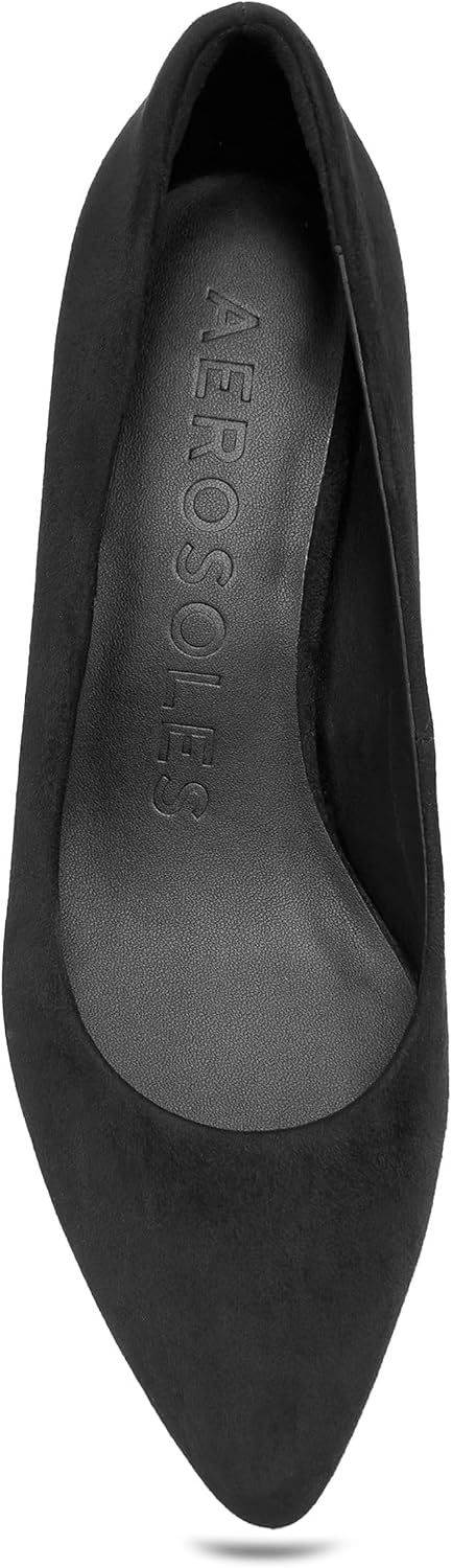 Aerosoles Women’s Elil(Black Suede)