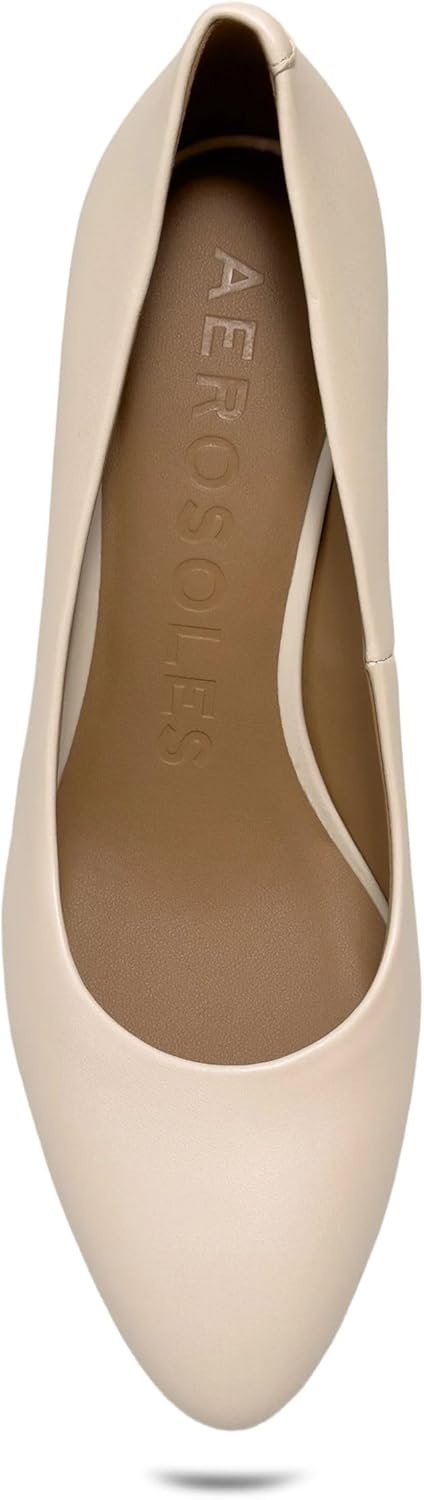 Aerosoles Women’s Betsy Pumps(Eggnog)