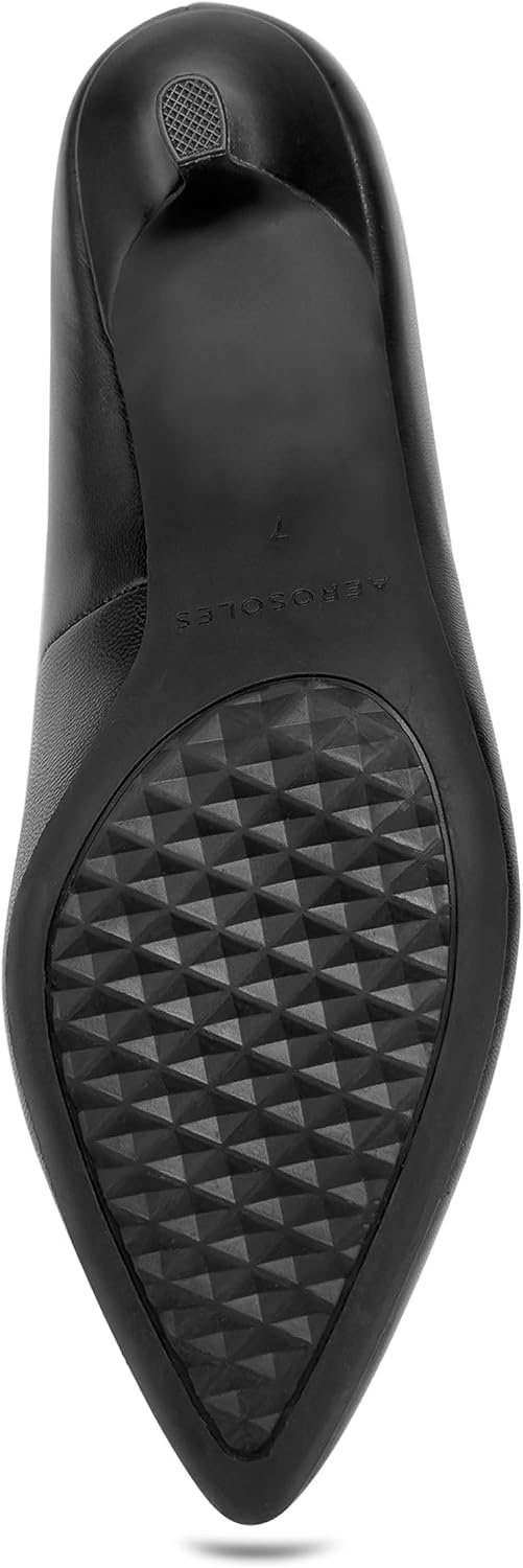 Aerosoles Women’s Elil(Black Leather)