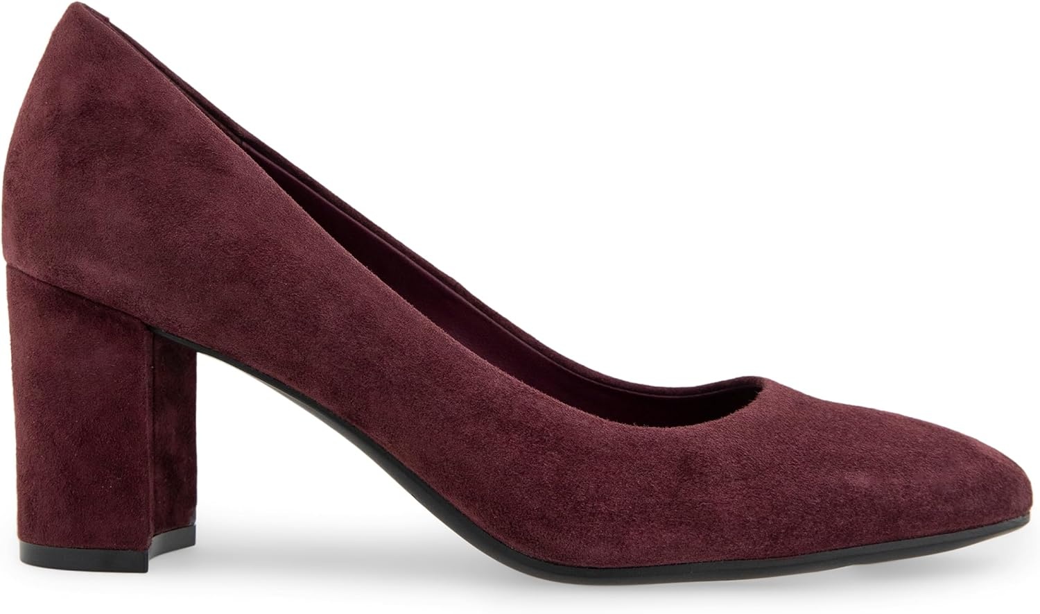 Aerosoles Women’s Betsy Pumps(Deep Aubergine Suede)