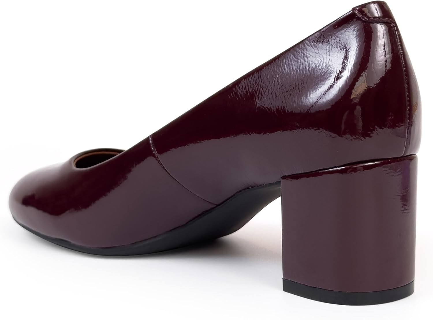 Aerosoles Ebel(Merlot Crinkle Patent Faux Leather)