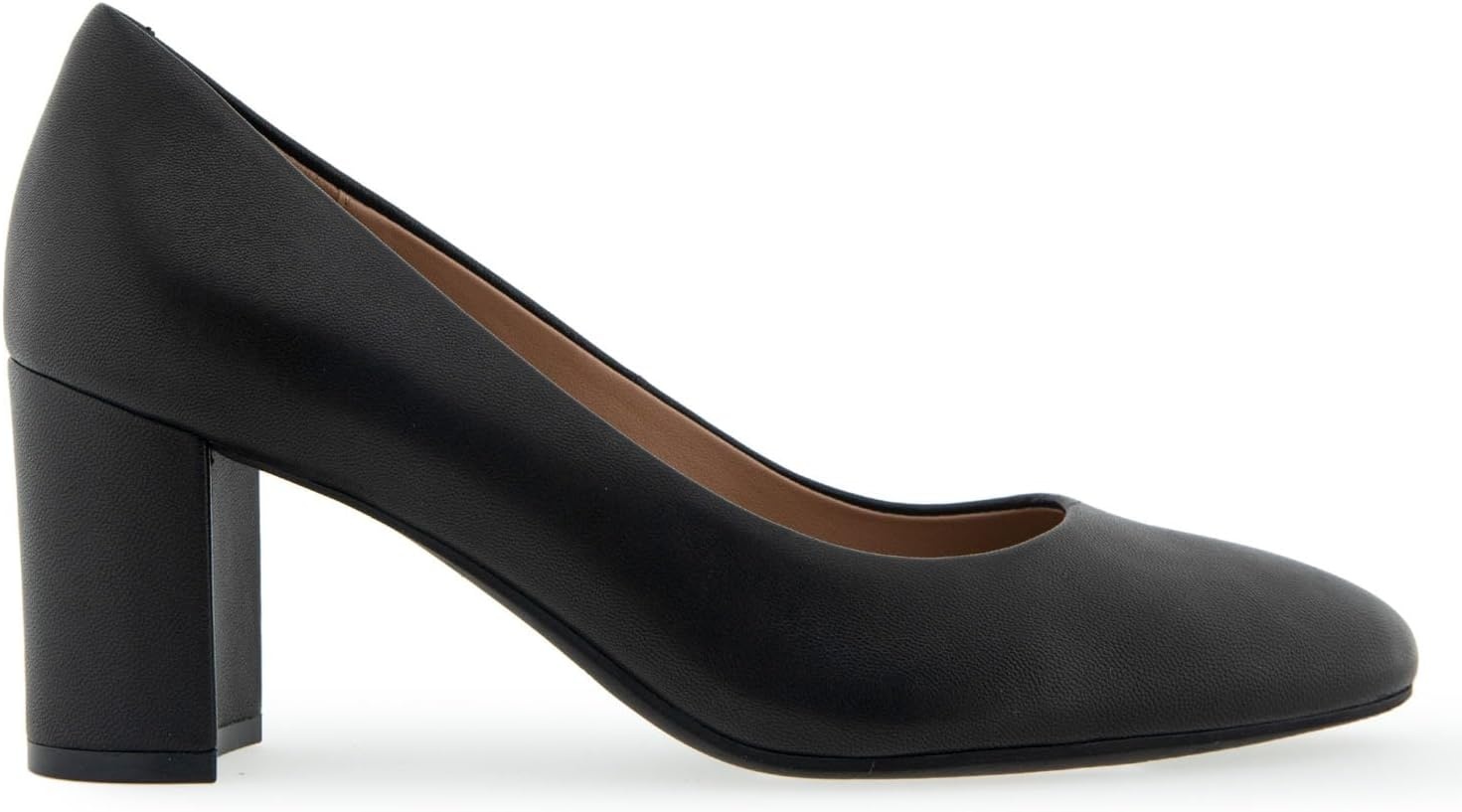 Aerosoles Women’s Betsy Pumps(Black Leather)