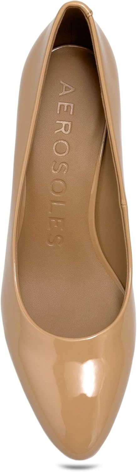 Aerosoles Women’s Betsy Pumps(Beige Bisque)