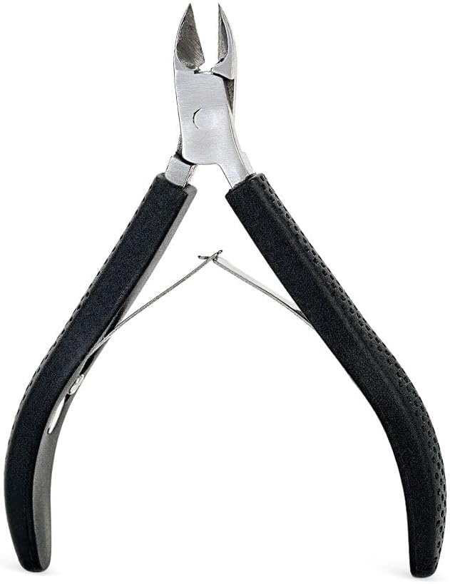 Aerosoles Stainless Steel Cuticle Nipper Clipper – Travel-Friendly Cuticle Nipper for Precision Grooming