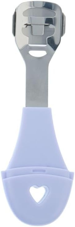 Aerosoles Double-Sided Foot File with Foot Scraper – Stainless Steel Pedicure Tool for Soft, Smooth Feet