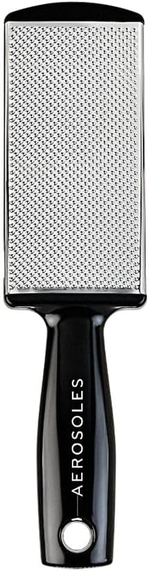 Aerosoles Double-Sided Footfile – Metal Callus Remover for Self-Care, Pedicure Tool for Men