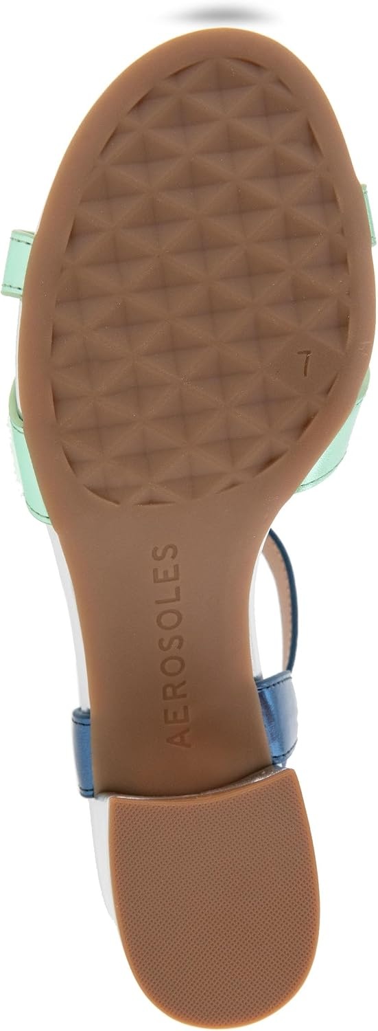 Aerosoles Women’s Cinzia(Mermaid Metallic Combination Faux Leather)