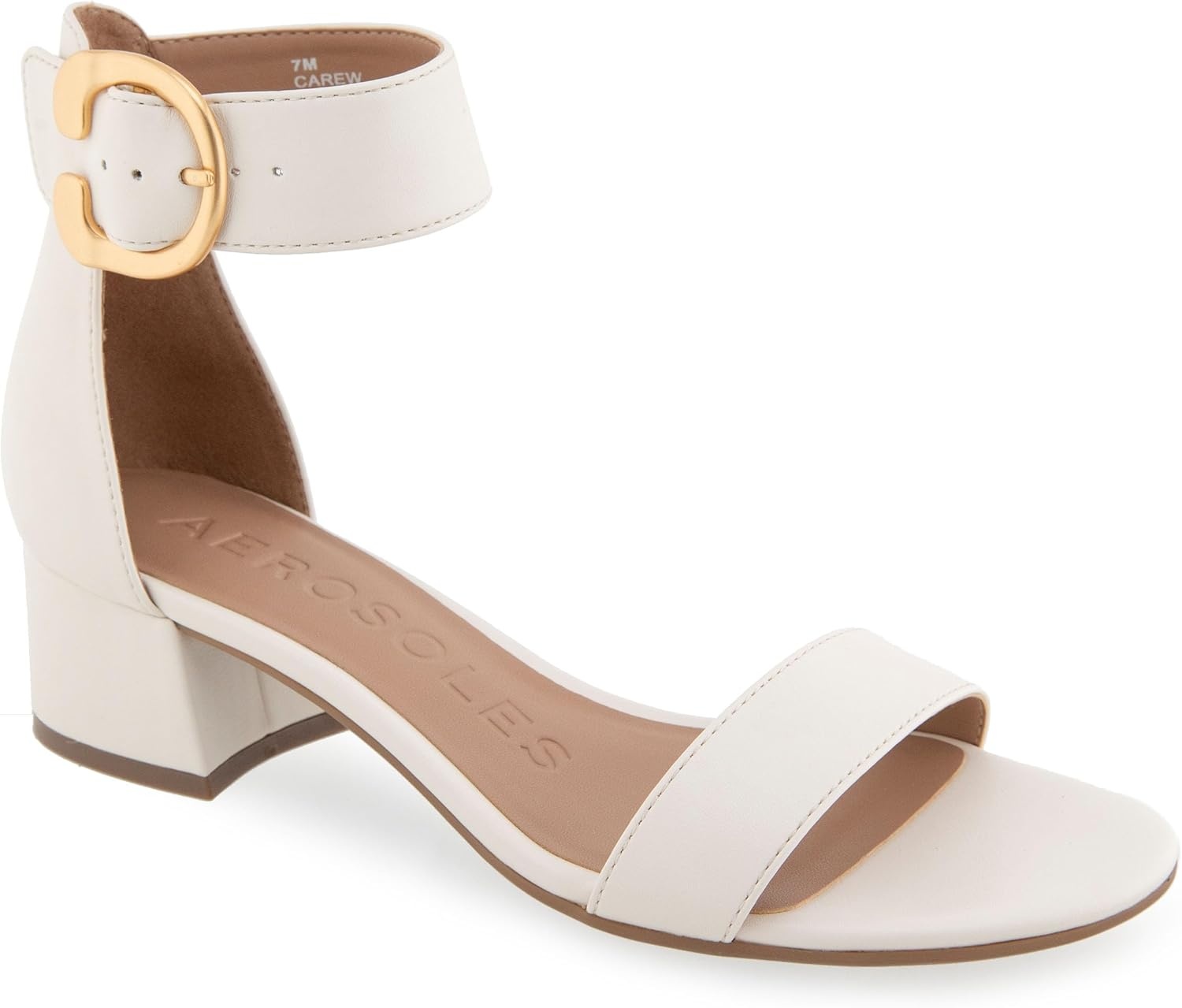 Aerosoles Women’s Carew(Eggnog Faux Leather)