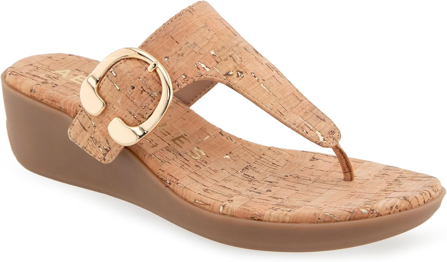 Aerosoles womens Izola(Cork/Gold Fleck)