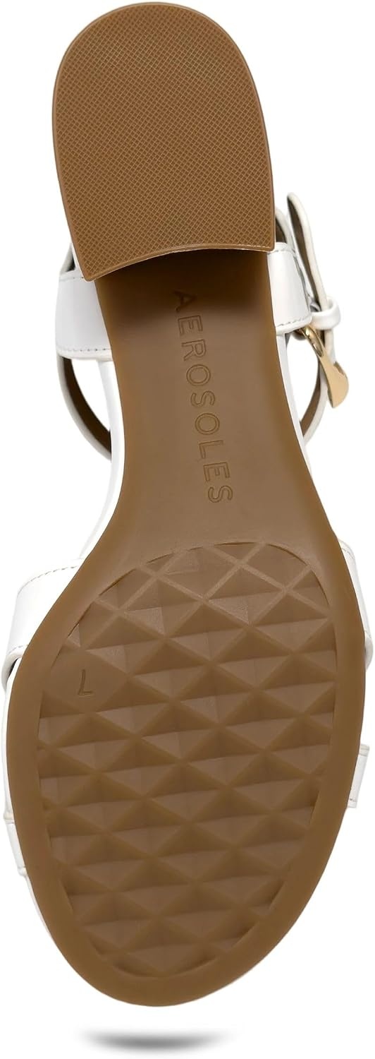 Aerosoles Women’s Cinzia(White Patent)